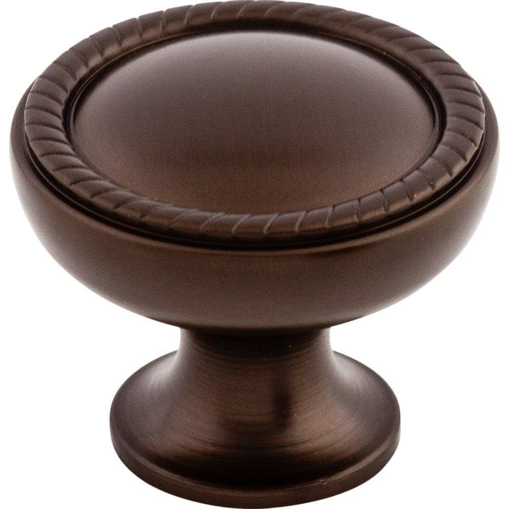 Emboss Knob by Top Knobs - Oil Rubbed Bronze - New York Hardware