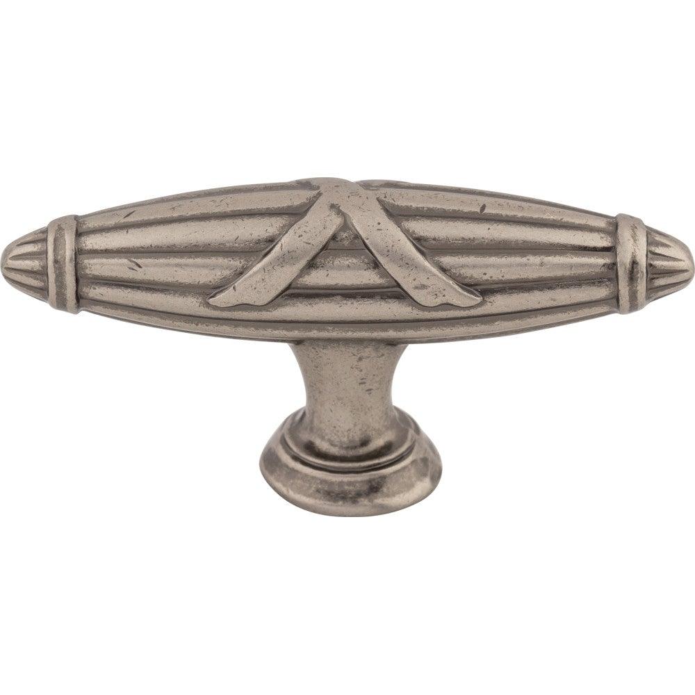 Ribbon & Reed T Pull by Top Knobs - Pewter Antique - New York Hardware