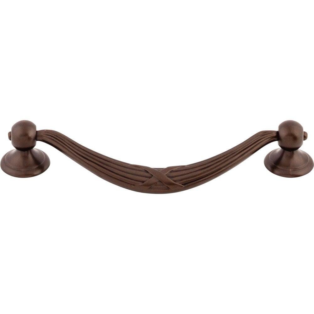 Ribbon & Reed Drop Pull by Top Knobs - Oil Rubbed Bronze - New York Hardware