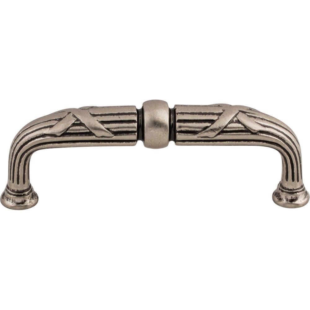 Ribbon & Reed D Pull by Top Knobs - Pewter Antique - New York Hardware