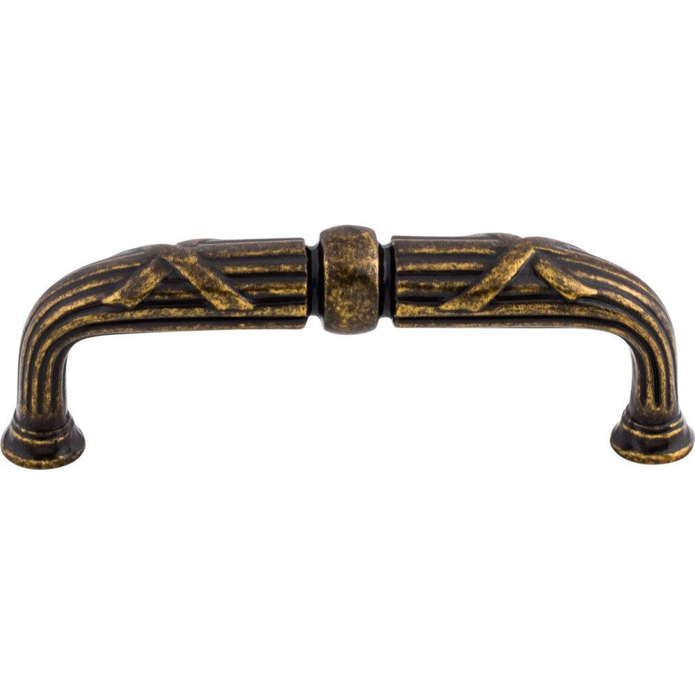 Ribbon & Reed D Pull by Top Knobs - German Bronze - New York Hardware