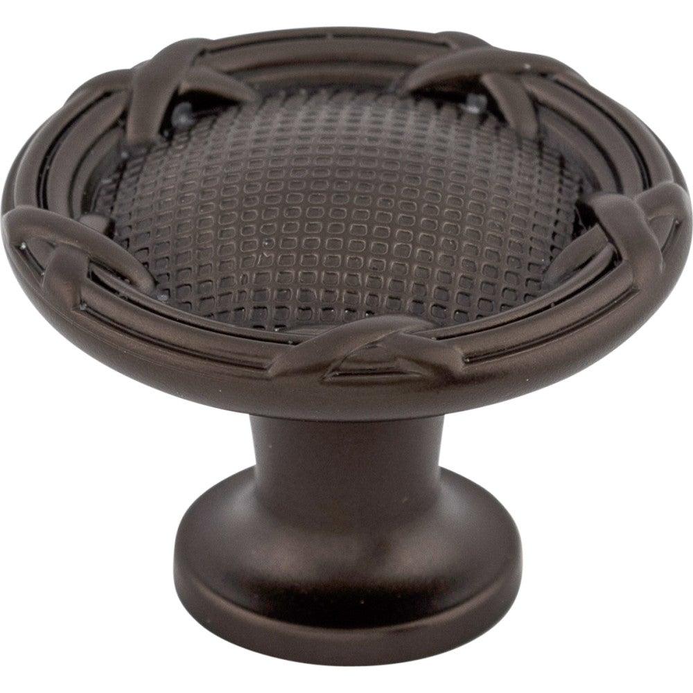 Ribbon & Reed Knob by Top Knobs - Oil Rubbed Bronze - New York Hardware