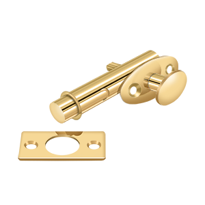 Mortise Bolt by Deltana -  - PVD Polished Brass - New York Hardware