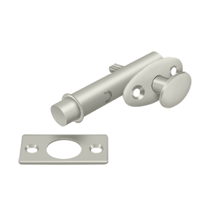 Mortise Bolt by Deltana -  - Brushed Nickel - New York Hardware