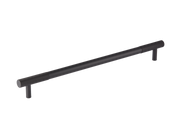 MIX Diamond Knurled Appliance Pull Handle by Armac Martin - 608mm - Matt White Lacquered