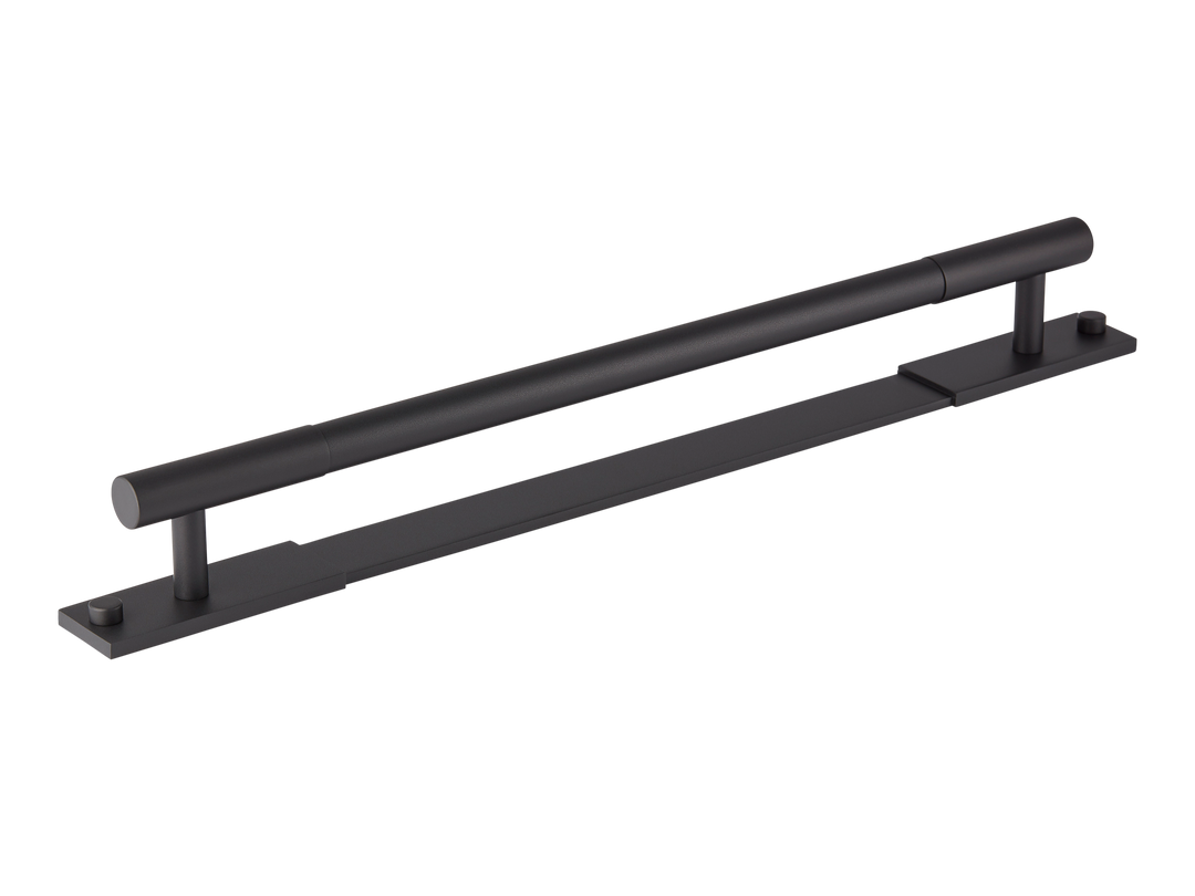 MIX Plain Appliance Pull Handle & Backplate by Armac Martin - 608mm - Matt White Lacquered