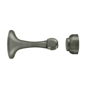 Smooth Decorative Magnetic Door Holder by Deltana -  - Antique Nickel - New York Hardware