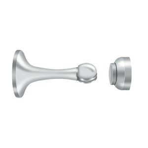 Smooth Decorative Magnetic Door Holder by Deltana -  - Polished Chrome - New York Hardware