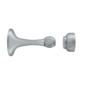 Smooth Decorative Magnetic Door Holder by Deltana -  - Brushed Chrome - New York Hardware