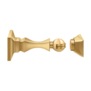 Traditional Decorative Magnetic Door Holder by Deltana -  - PVD Polished Brass - New York Hardware
