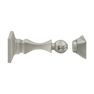 Traditional Decorative Magnetic Door Holder by Deltana -  - Brushed Nickel - New York Hardware