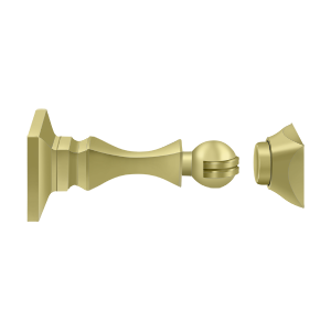Traditional Decorative Magnetic Door Holder by Deltana -  - Polished Brass - New York Hardware