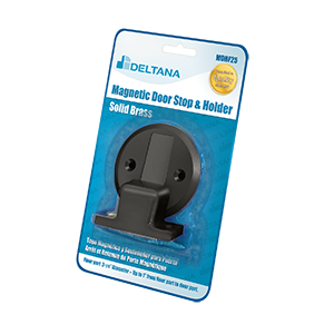 Magnetic Flush Door Holder Blister Pack by Deltana -  - Oil Rubbed Bronze - New York Hardware