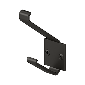 Modern Hook Bracket by Deltana -  - Oil Rubbed Bronze - New York Hardware