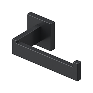 MM Series Single Post Toilet Paper Holder by Deltana -  - Paint Black - New York Hardware