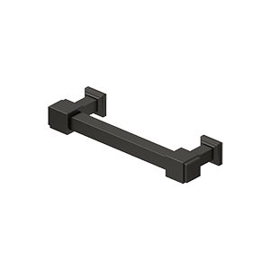 Manhattan Cabinet Pull by Deltana - 4" - Oil Rubbed Bronze - New York Hardware