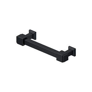 Manhattan Cabinet Pull by Deltana - 4" - Paint Black - New York Hardware