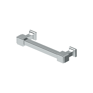 Manhattan Cabinet Pull by Deltana - 4" - Polished Chrome - New York Hardware