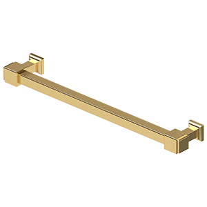 Manhattan Cabinet Pull by Deltana - 7" - PVD Polished Brass - New York Hardware
