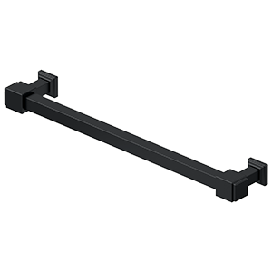 Manhattan Cabinet Pull by Deltana - 7" - Paint Black - New York Hardware