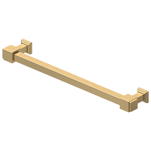 Manhattan Cabinet Pull by Deltana - 7" - Brushed Brass - New York Hardware