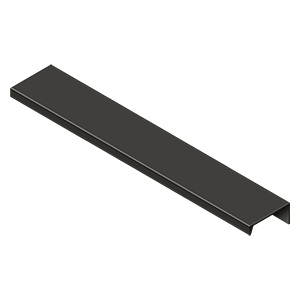 Modern Cabinet Angle  Pull by Deltana - 9-1/16" - Oil Rubbed Bronze - New York Hardware