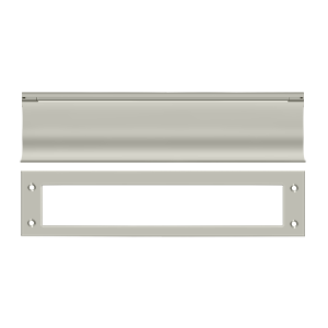 Heavy Duty Mail Slot by Deltana -  - Brushed Nickel - New York Hardware