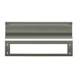 Heavy Duty Mail Slot by Deltana -  - Antique Nickel - New York Hardware