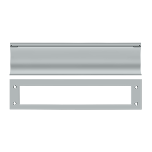 Heavy Duty Mail Slot by Deltana -  - Brushed Chrome - New York Hardware