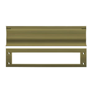 Heavy Duty Mail Slot by Deltana -  - Antique Brass - New York Hardware
