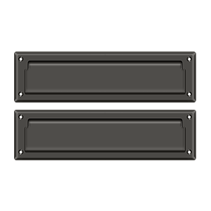 13-1/8" Mail Slot with Interior Flap by Deltana -  - Oil Rubbed Bronze - New York Hardware