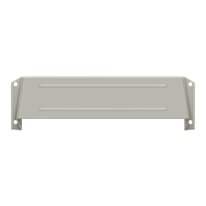 Letter Box Hood by Deltana -  - Brushed Nickel - New York Hardware
