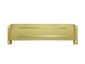 Letter Box Hood - Polished Brass - New York Hardware Online