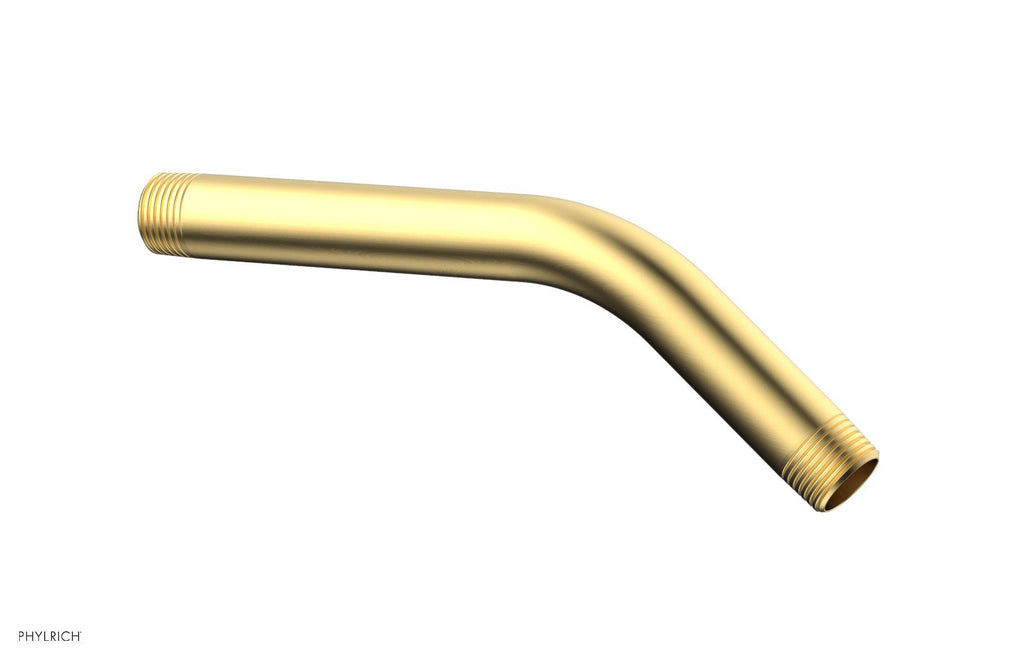 8" Shower Arm by Phylrich - Burnished Gold