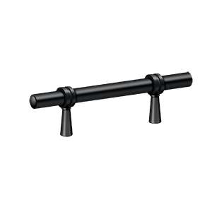 Adjustable Pull by Deltana - 4-3/4" - Paint Black - New York Hardware