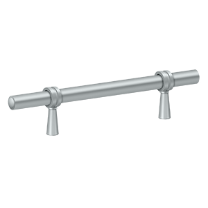 Adjustable Pull by Deltana - 6-1/2" - Brushed Chrome - New York Hardware