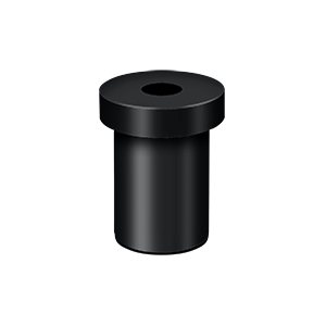 Solid Brass Pivot Base by Deltana -  - Paint Black - New York Hardware