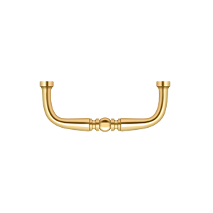 Traditional Wire Pull by Deltana - 3" - PVD Polished Brass - New York Hardware