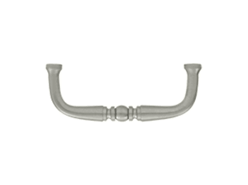 Traditional Wire Pull 3" - Satin Nickel - New York Hardware Online