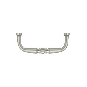 Traditional Wire Pull by Deltana - 3" - Brushed Nickel - New York Hardware