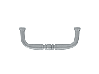 Traditional Wire Pull 3" - Brushed Chrome - New York Hardware Online