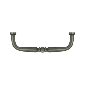 Traditional Wire Pull by Deltana - 3-1/2" - Antique Nickel - New York Hardware