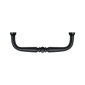 Traditional Wire Pull by Deltana - 3-1/2" - Paint Black - New York Hardware