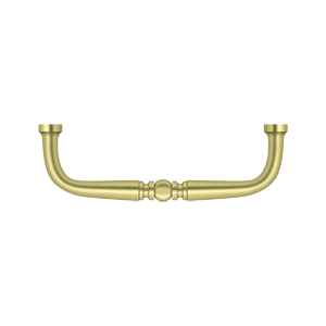 Traditional Wire Pull by Deltana - 3-1/2" - Polished Brass - New York Hardware
