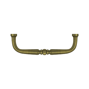 Traditional Wire Pull by Deltana - 3-1/2" - Antique Brass - New York Hardware
