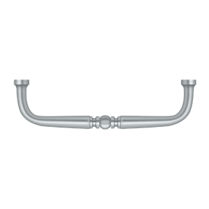 Traditional Wire Pull by Deltana - 4" - Brushed Chrome - New York Hardware