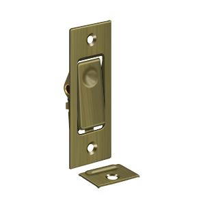 Pocket Door Jamb Bolt by Deltana -  - Antique Brass - New York Hardware