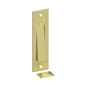 Jamb Bolt by Deltana -  - Polished Brass - New York Hardware