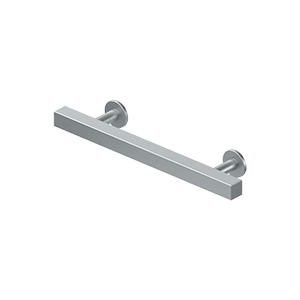 Pommel Contemporary Pull by Deltana - 4" - Brushed Chrome - New York Hardware