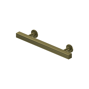 Pommel Contemporary Pull by Deltana - 4" - Antique Brass - New York Hardware